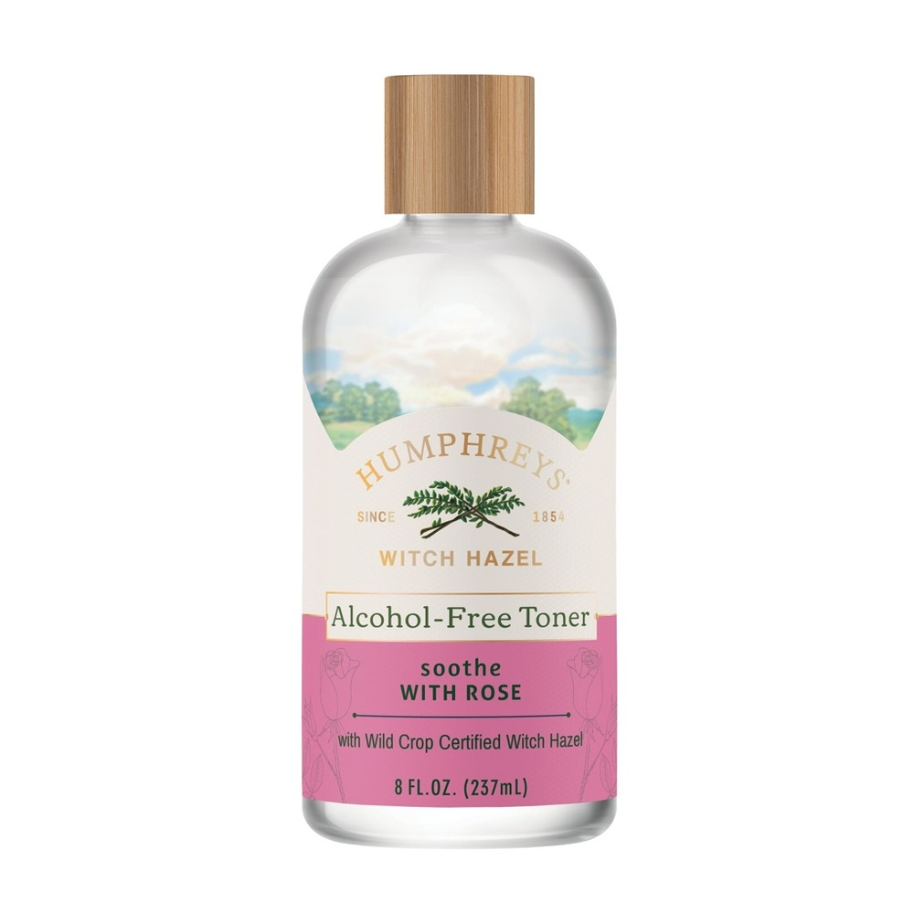 HUMPHREYS Alcohol-Free Witch Hazel Toner Soothe With Rose